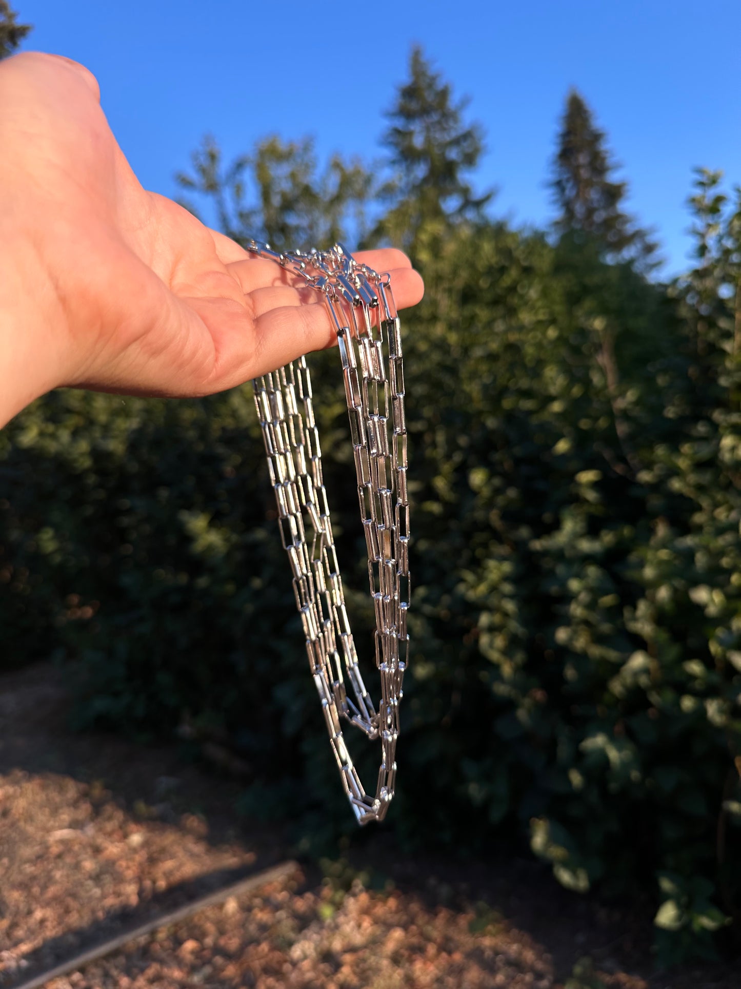 Chunky Box Chain Stacker