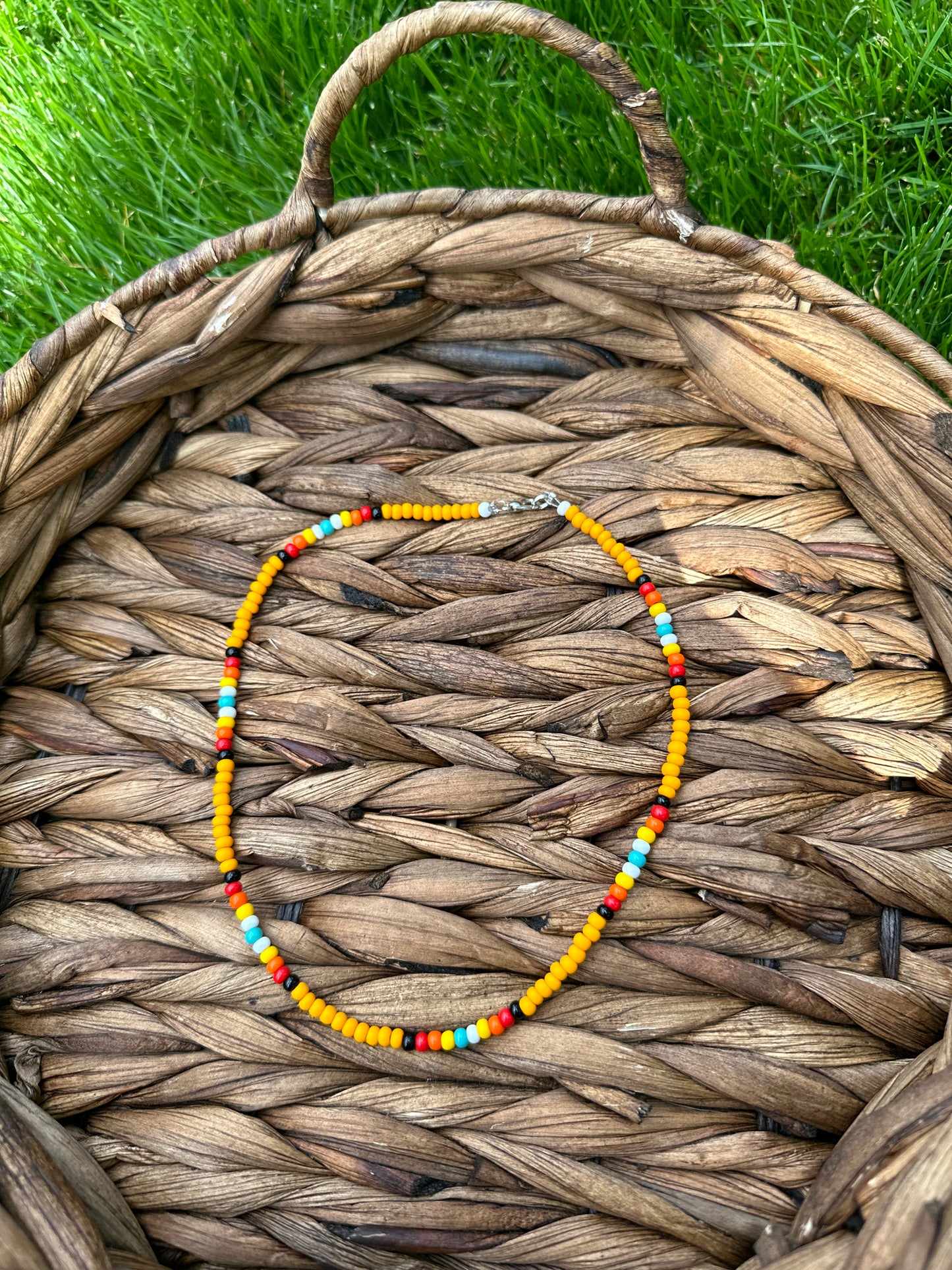 Matte Orange Western Choker