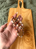 Agate Necklace 20.5"