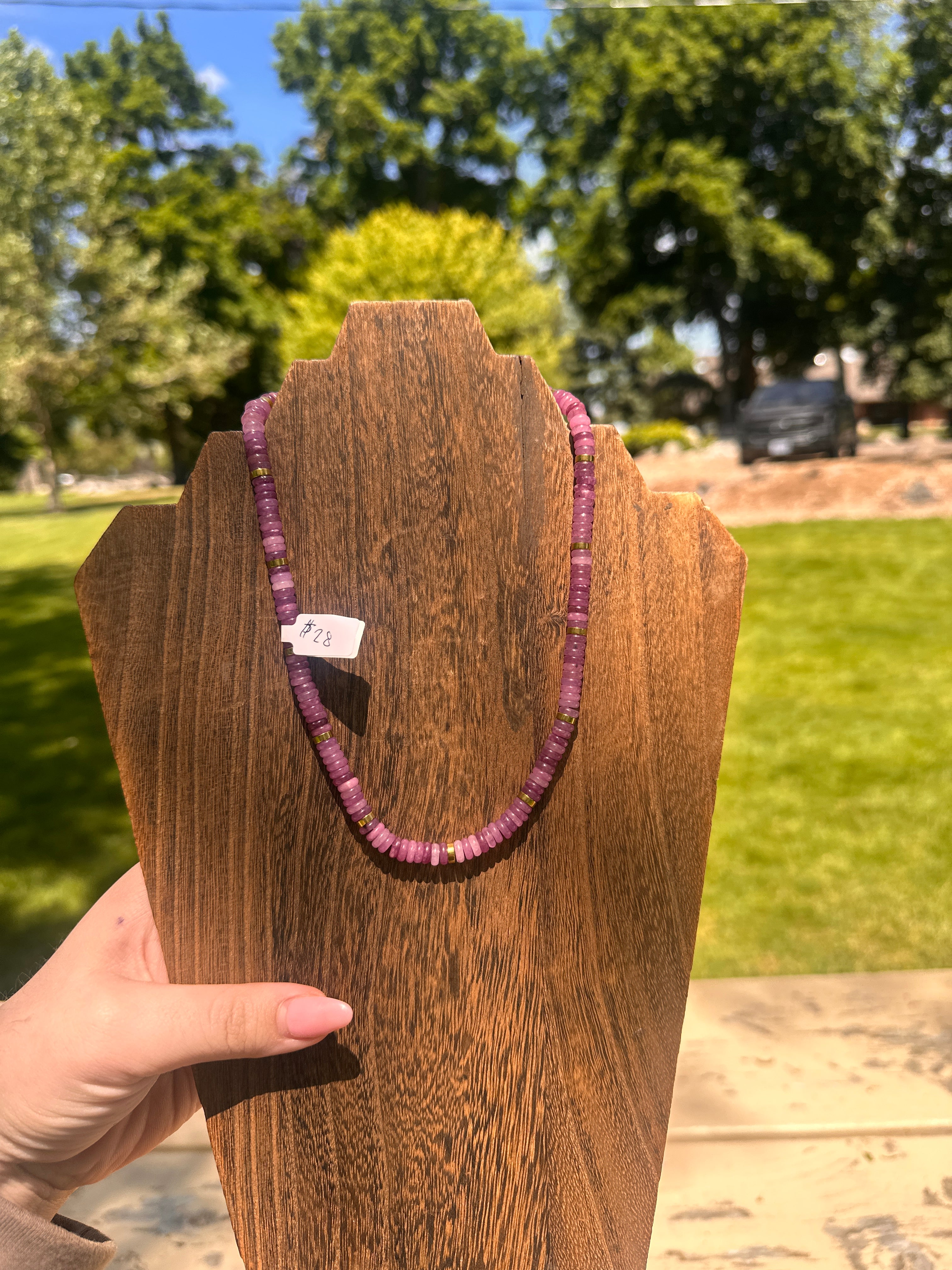 Lilac Necklace