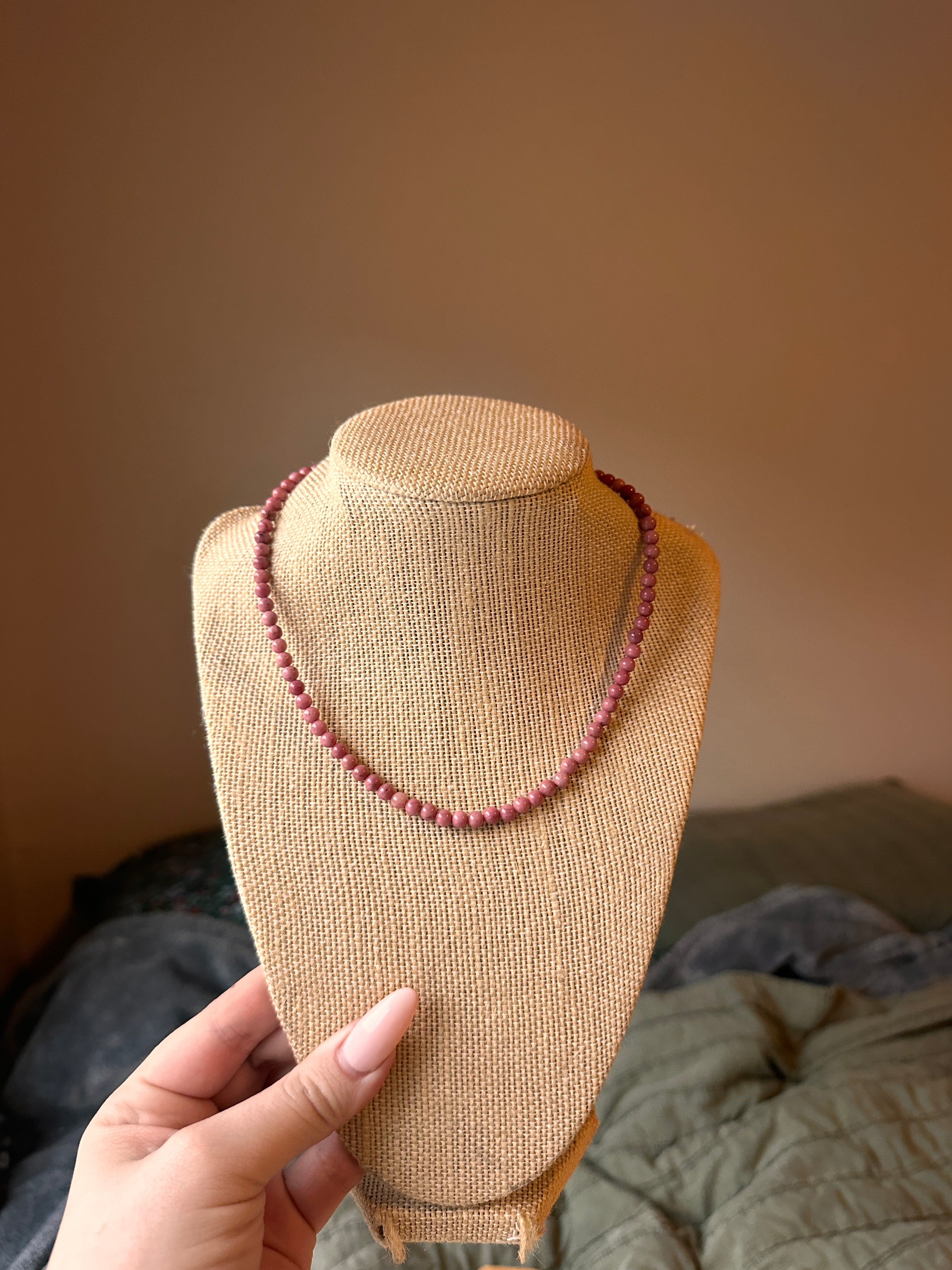Cotton Candy Necklace 15.5"