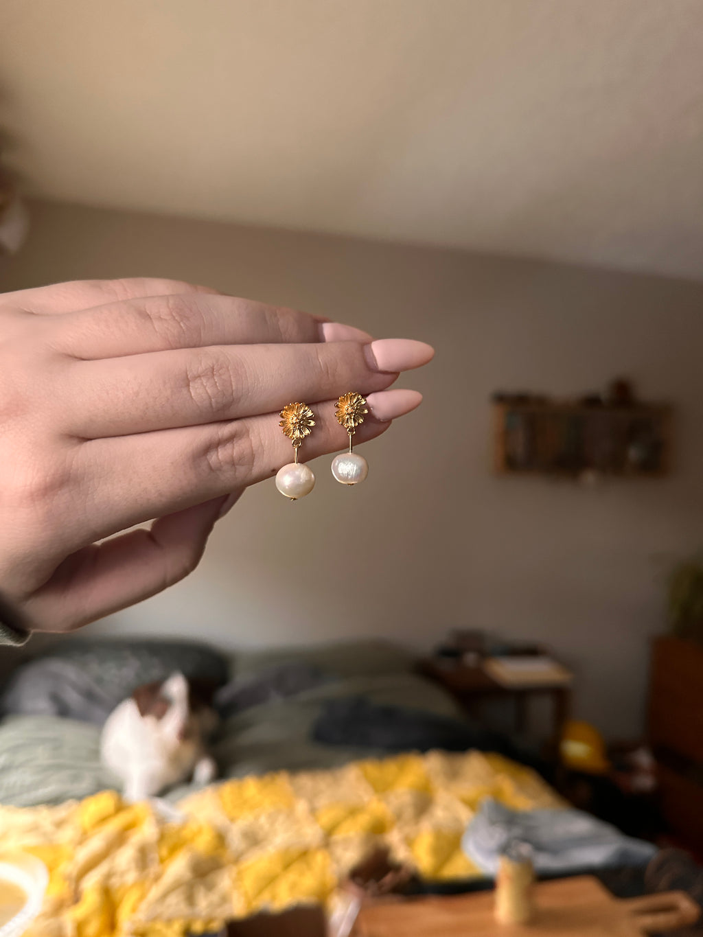 Golden Bloom Pearls