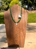 Deep Green Jade Necklace