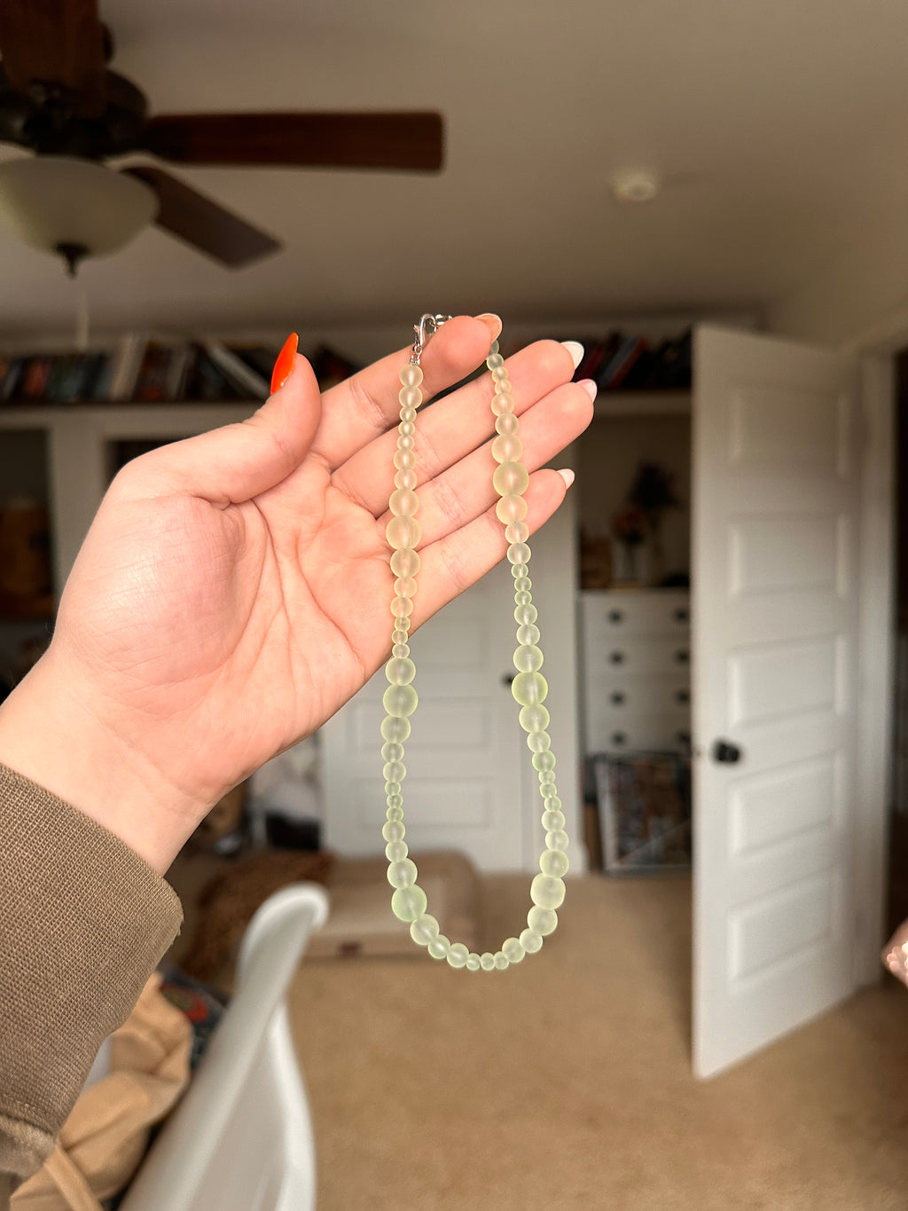 Sea Glass Necklace | 15.25 Inches