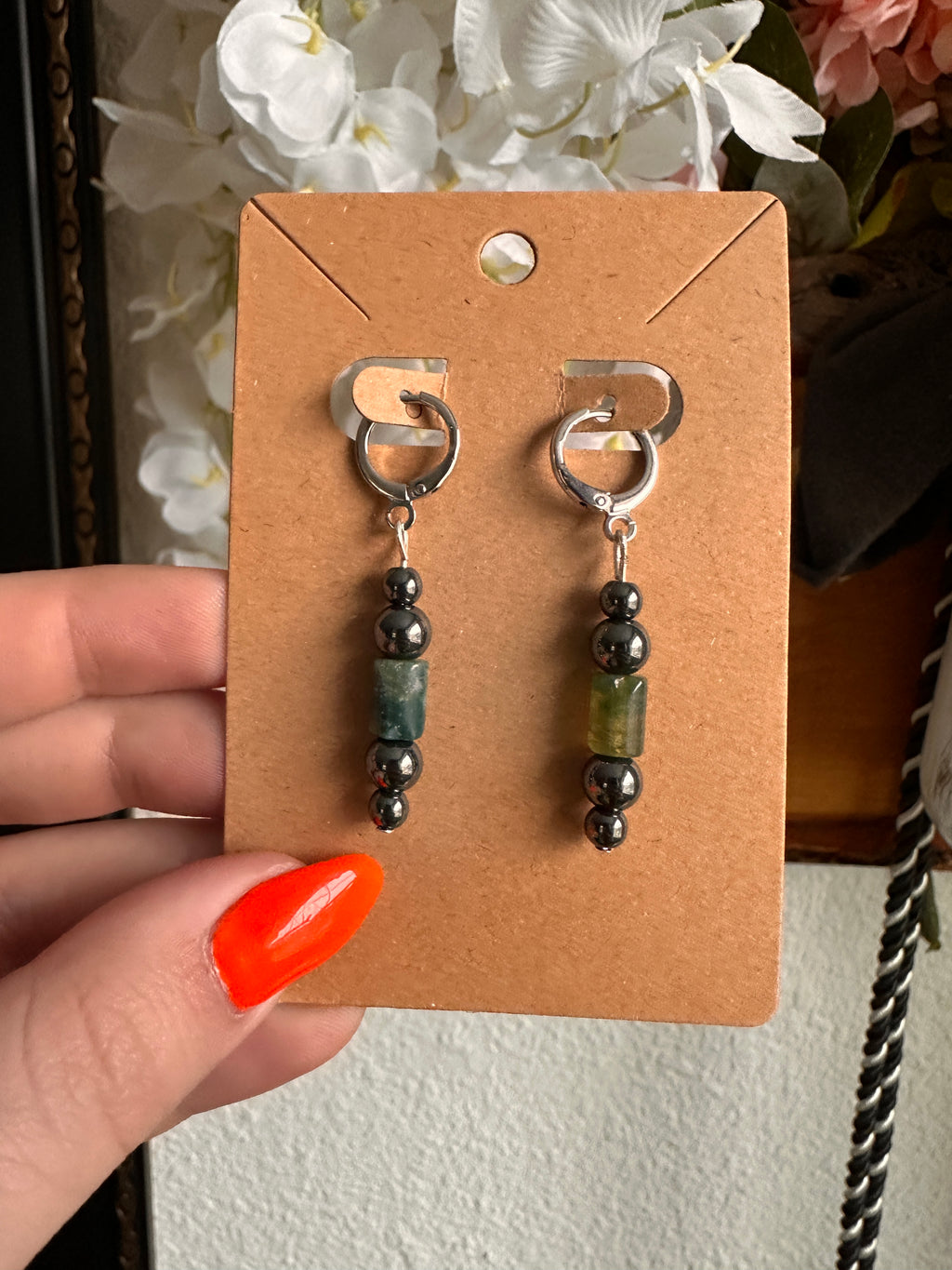Jasper Earrings