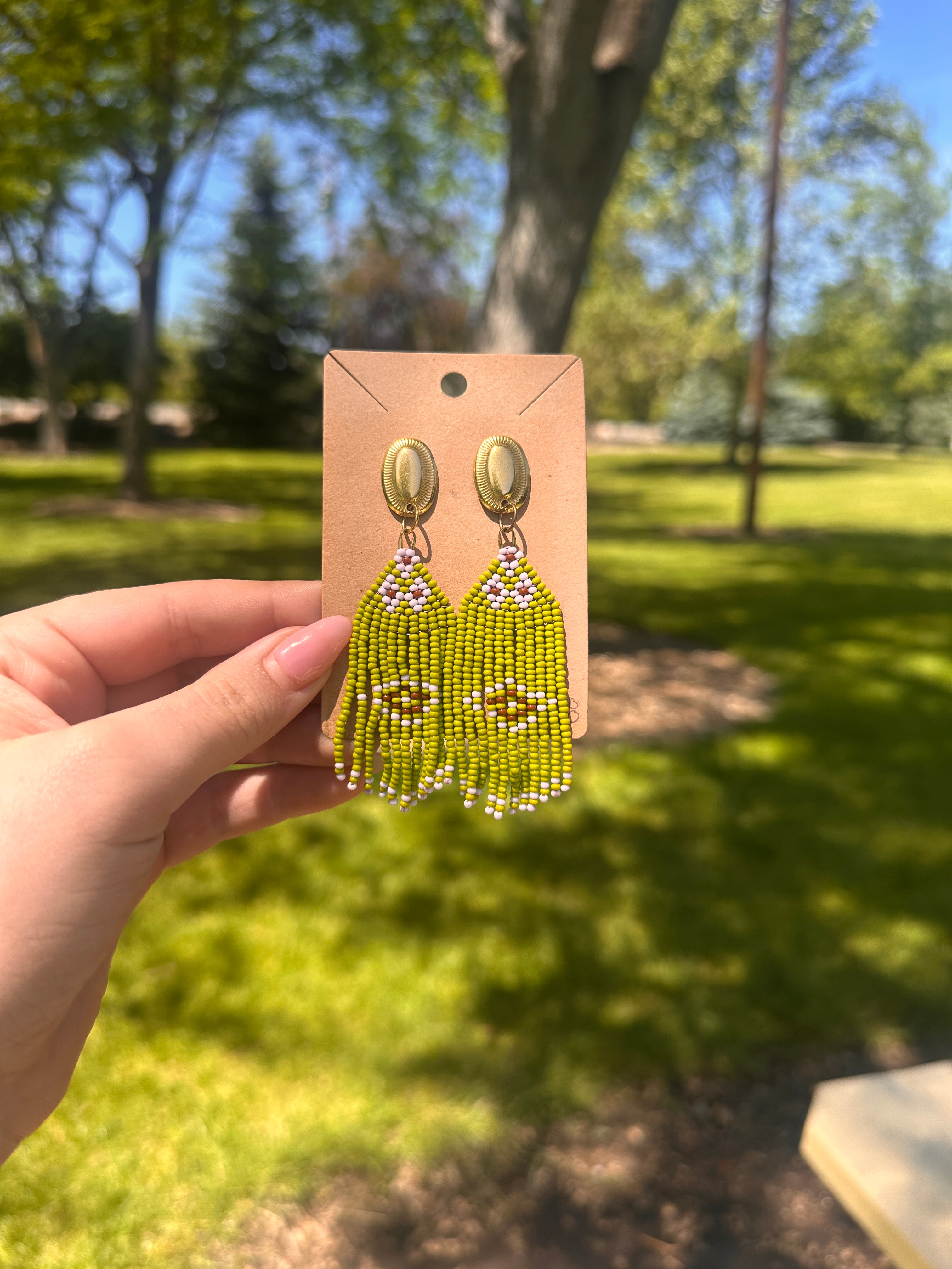 Fern Fringe Earrings