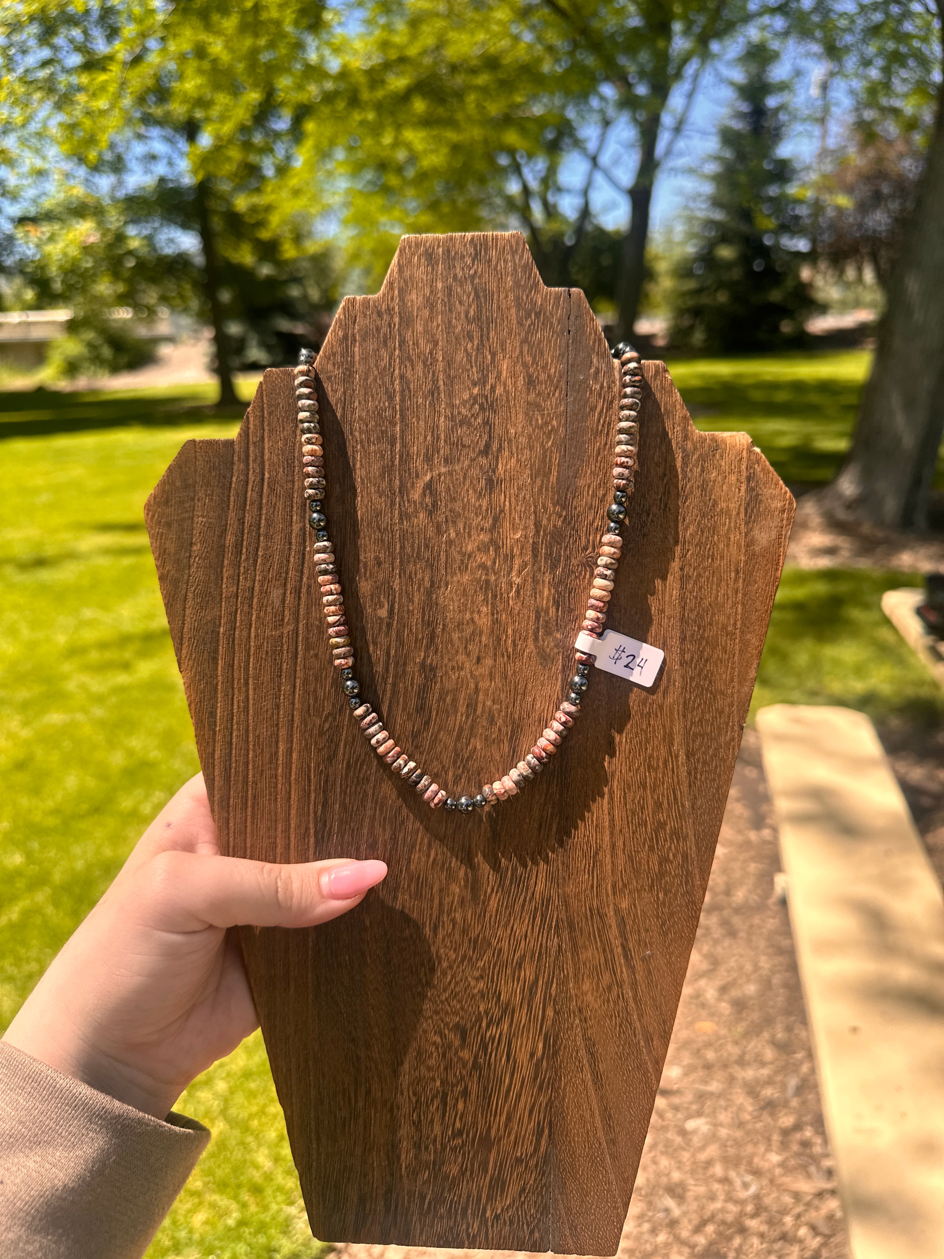 Picasso Jasper Necklace