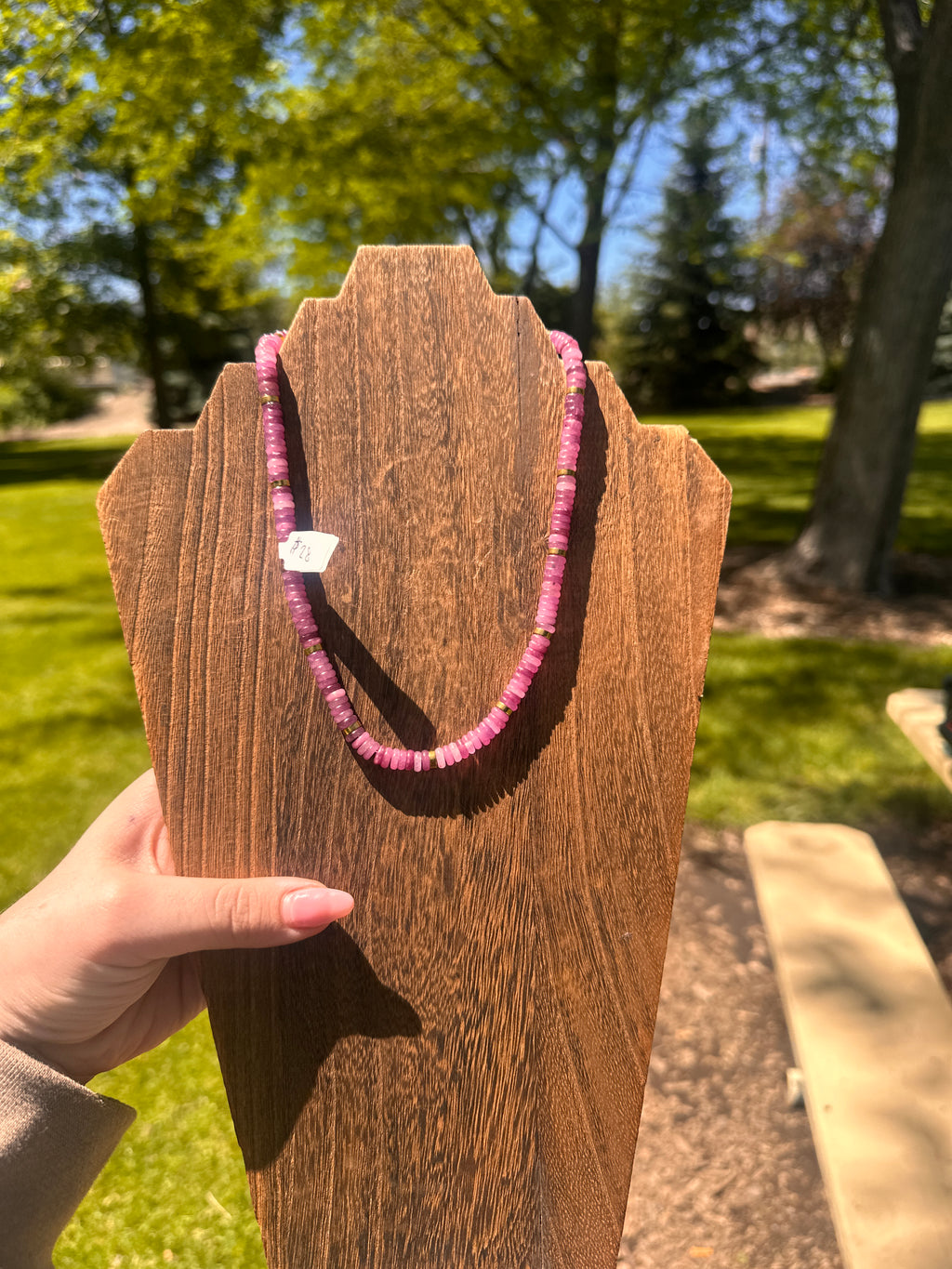 Plum Necklace