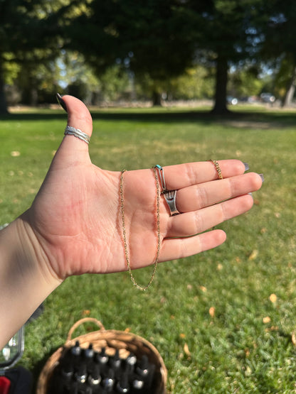 Dainty Gold Twist Chain