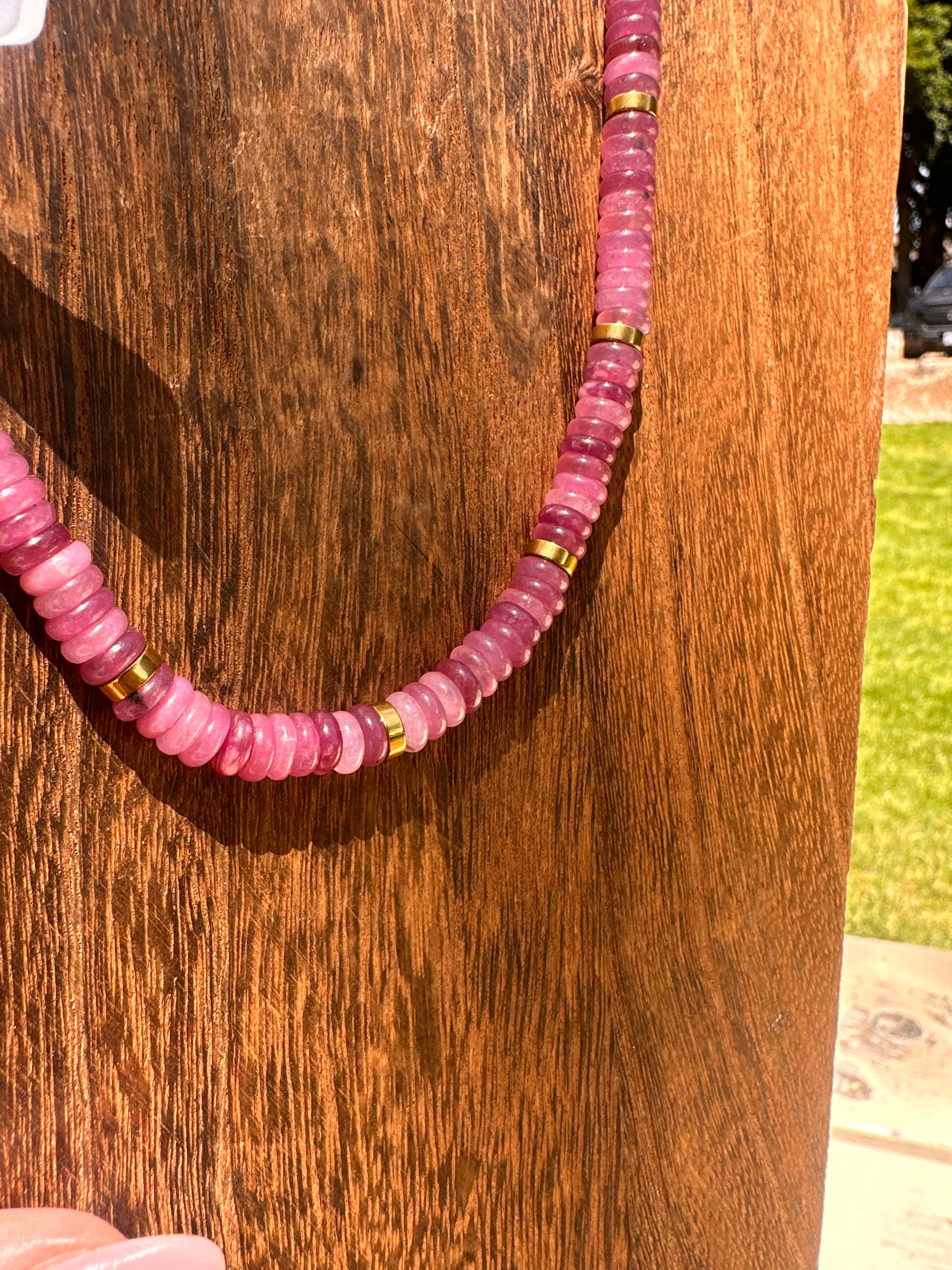 Plum Necklace