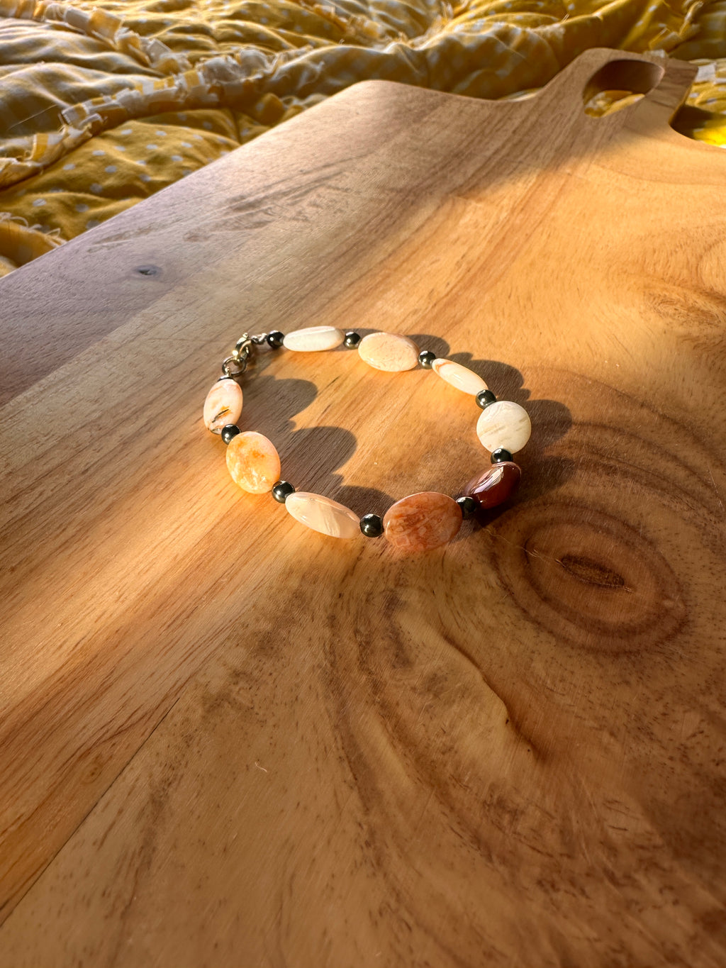 Agate Bracelet 7.25"