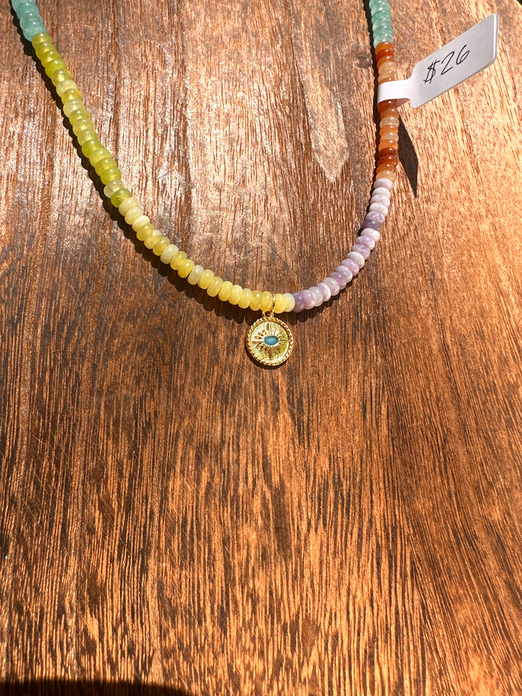 Fun Block Necklace