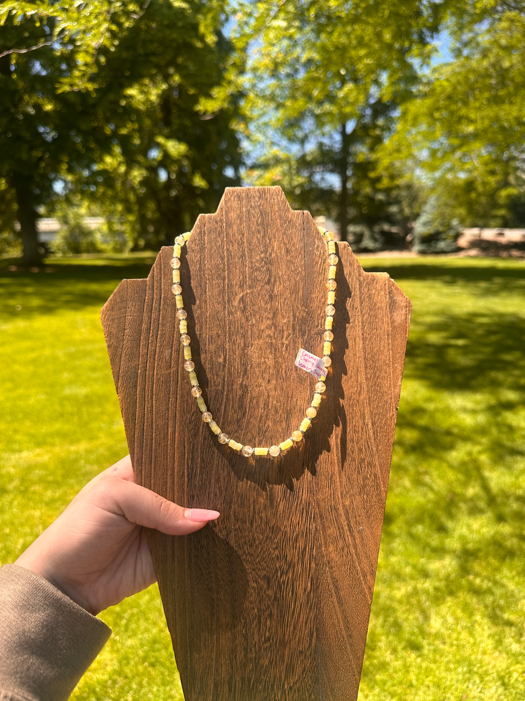 Beachy Lemonade Necklace