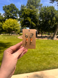 Spiny Oyster Earrings