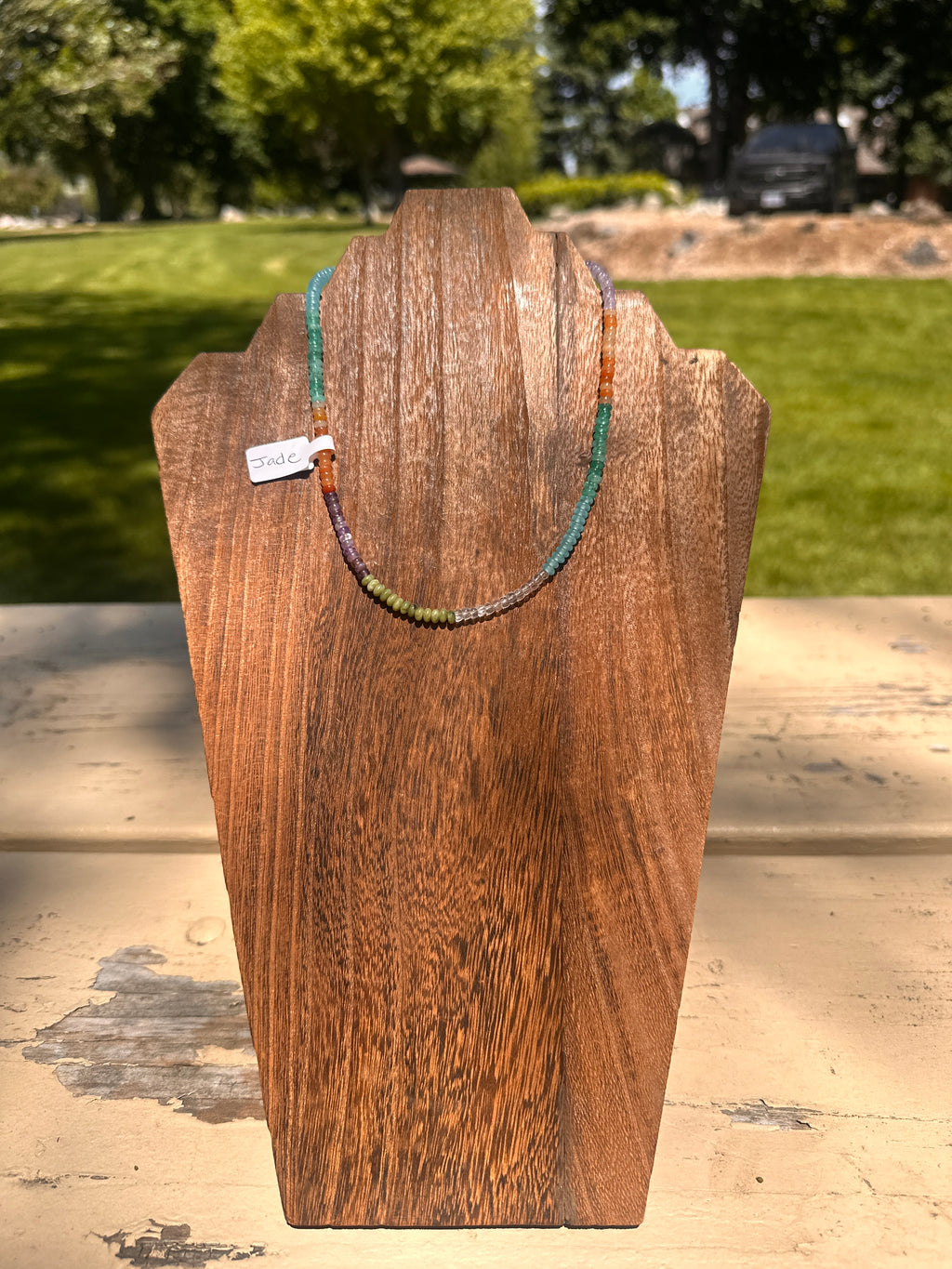 Color Block Necklace