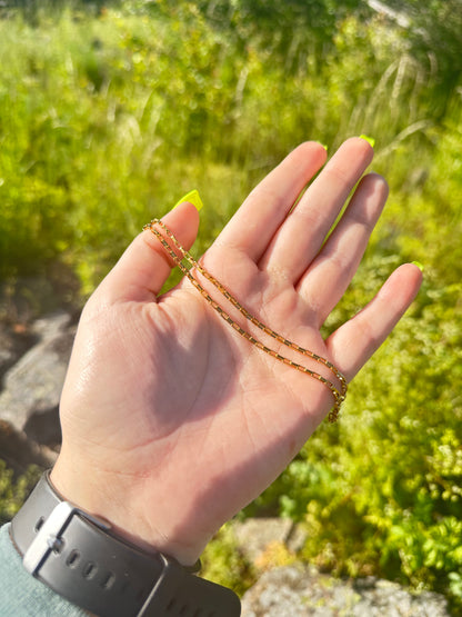 Dainty Gold Box Chain