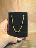 Gold Rope Chain 20”