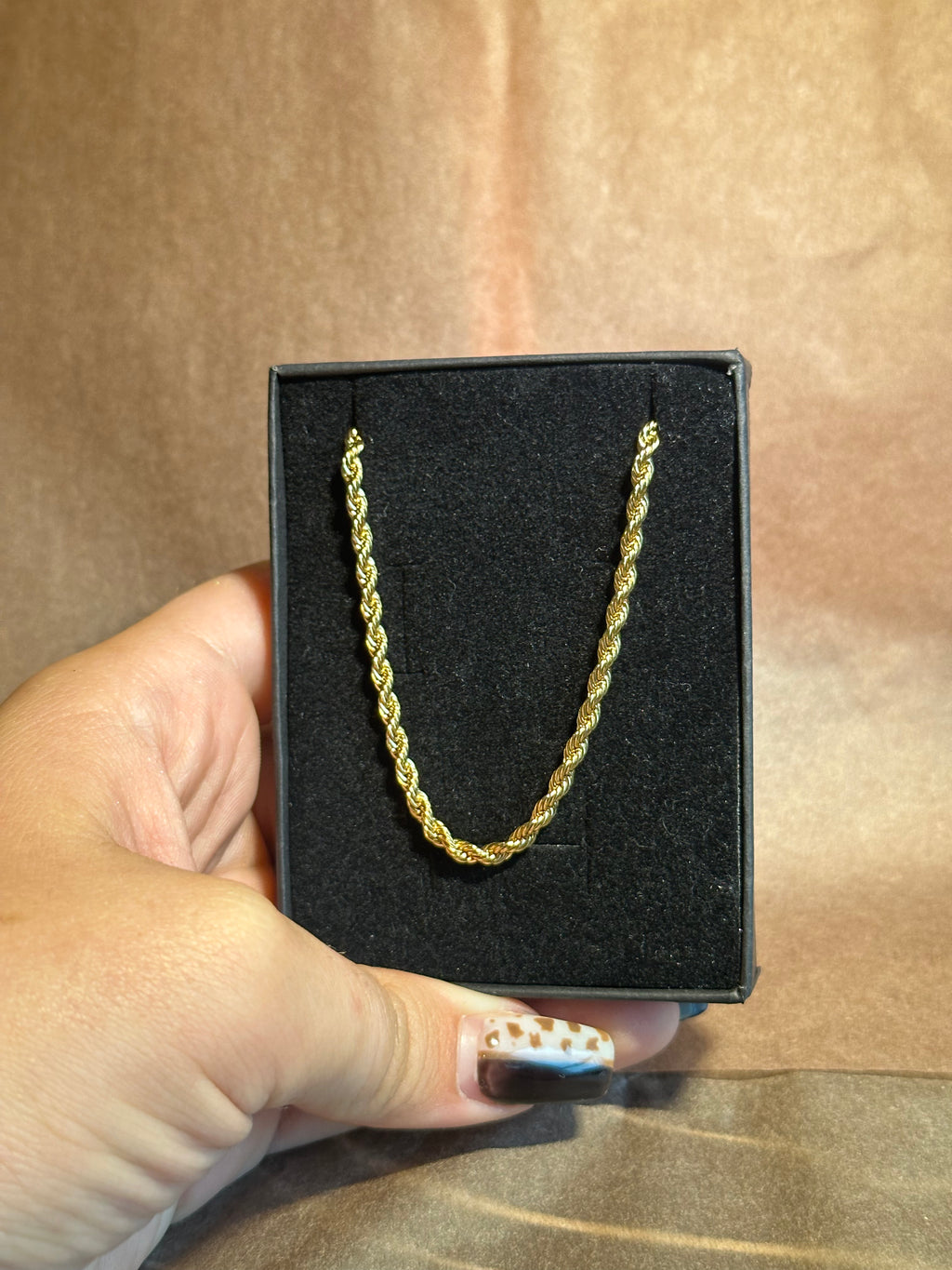 Gold Rope Chain 20”