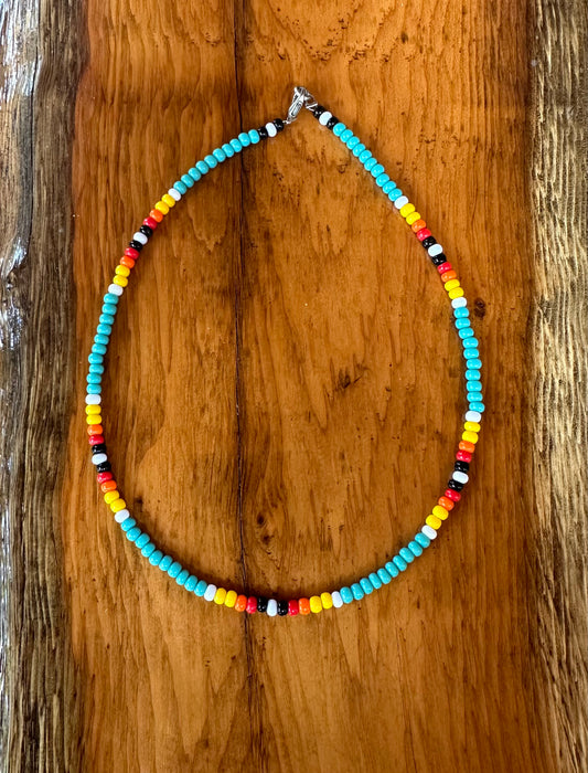 Turquoise Beaded Necklace