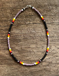 Purple Beaded Choker